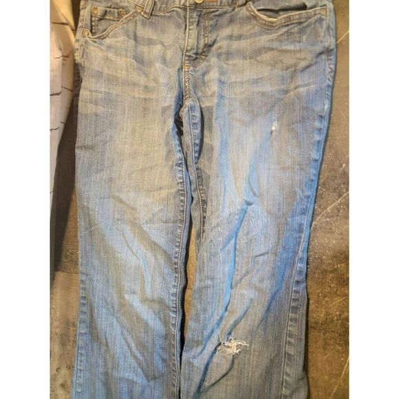 Mossimo Supply Co bootcut women's light wash 13r jeans pants - Picture 3 of 7